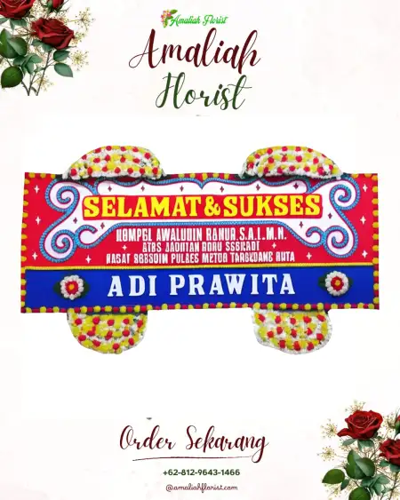 Papan Bunga Ucapan Selamat Glebeg